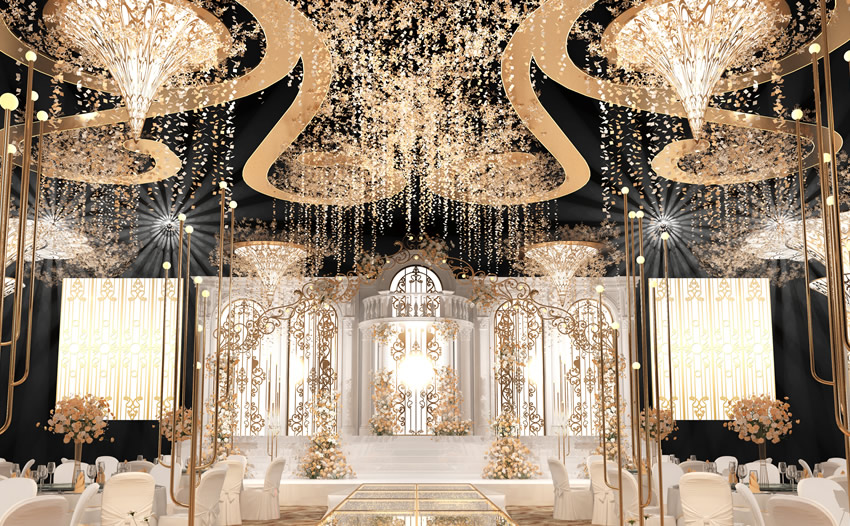 召陵花木兰喜事汇金色大厅效果展示